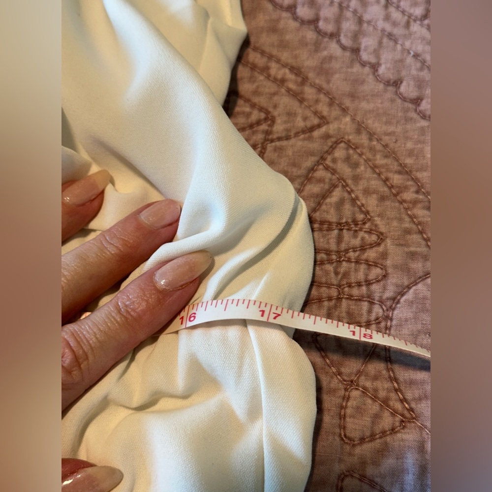 White Romper with Tie Front - Picture 8 of 16